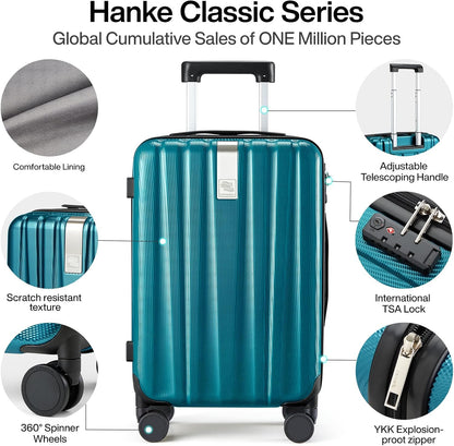 14 Inch Underseat Carry On Luggage with Wheels Hard Shell Suitcases Lightweight Small Luggage for Weekender Mini Suitcase Carry On Bag Travel Luggage for Travel Rolling Suitcase.(Orange)
