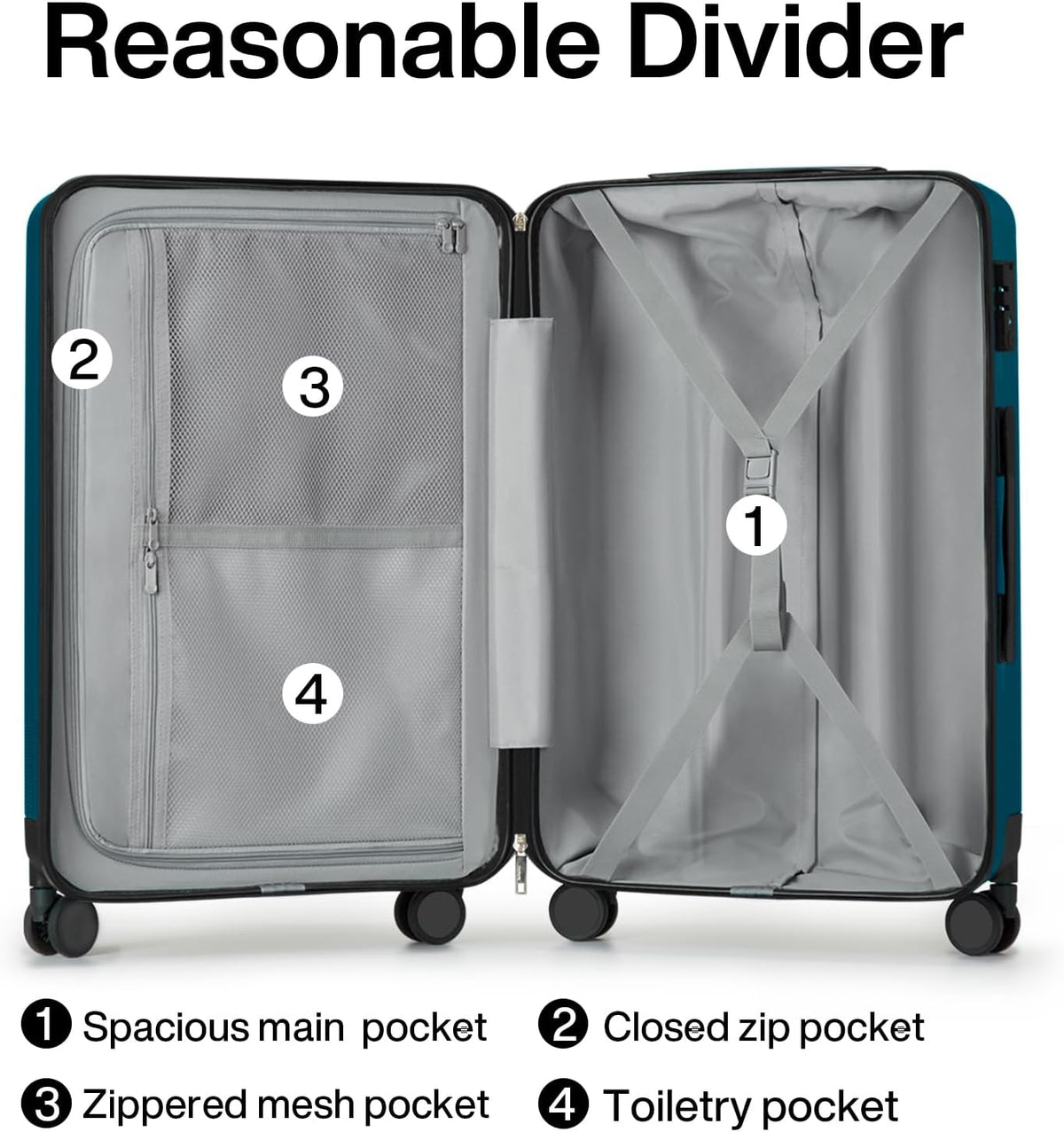 14 Inch Underseat Carry On Luggage with Wheels Hard Shell Suitcases Lightweight Small Luggage for Weekender Mini Suitcase Carry On Bag Travel Luggage for Travel Rolling Suitcase.(Orange)