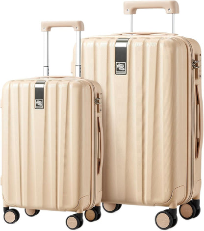 14 Inch Underseat Carry On Luggage with Wheels Hard Shell Suitcases Lightweight Small Luggage for Weekender Mini Suitcase Carry On Bag Travel Luggage for Travel Rolling Suitcase.(Orange)
