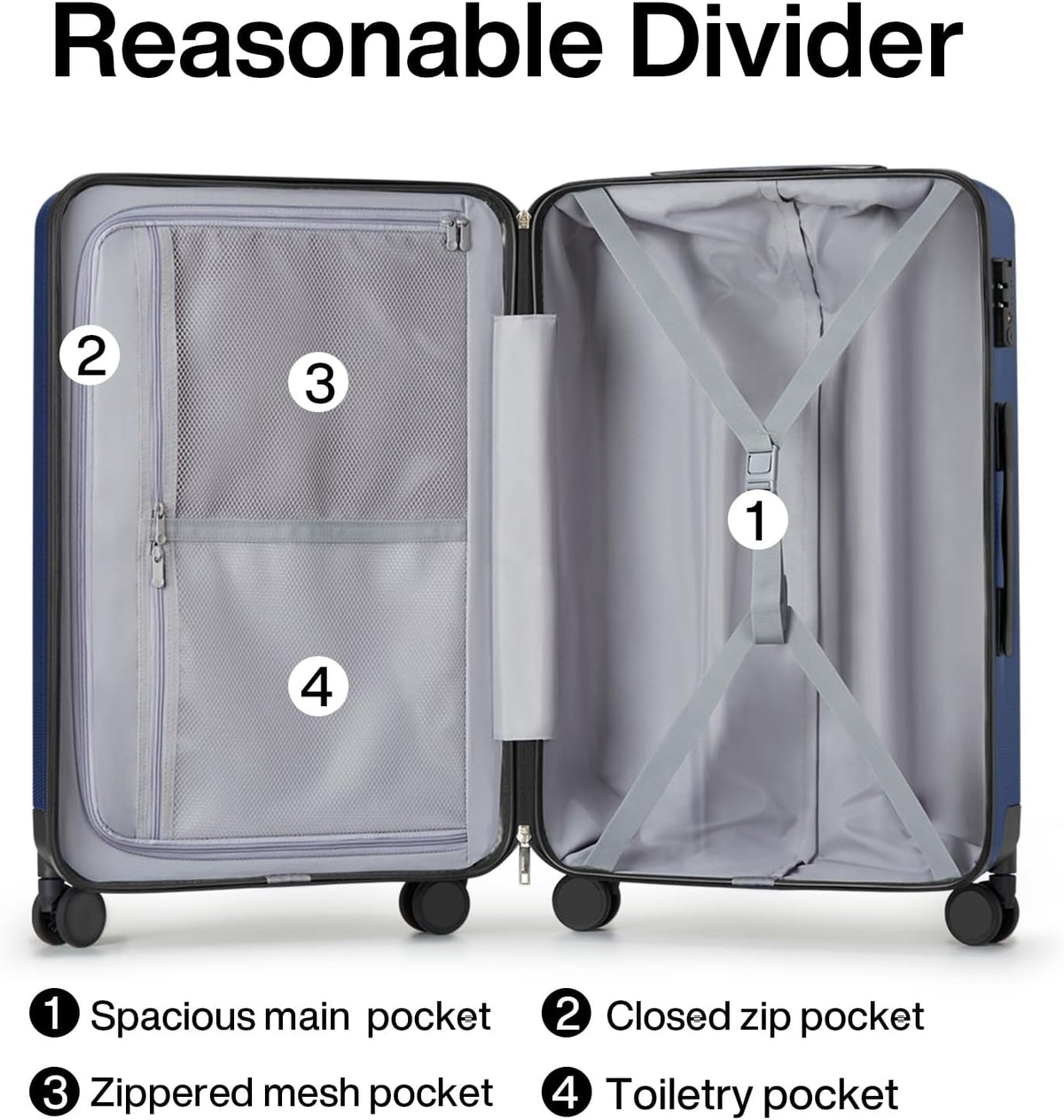 14 Inch Underseat Carry On Luggage with Wheels Hard Shell Suitcases Lightweight Small Luggage for Weekender Mini Suitcase Carry On Bag Travel Luggage for Travel Rolling Suitcase.(Orange)