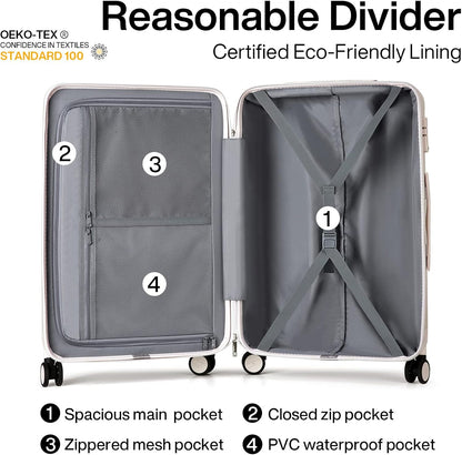 14 Inch Underseat Carry On Luggage with Wheels Hard Shell Suitcases Lightweight Small Luggage for Weekender Mini Suitcase Carry On Bag Travel Luggage for Travel Rolling Suitcase.(Orange)