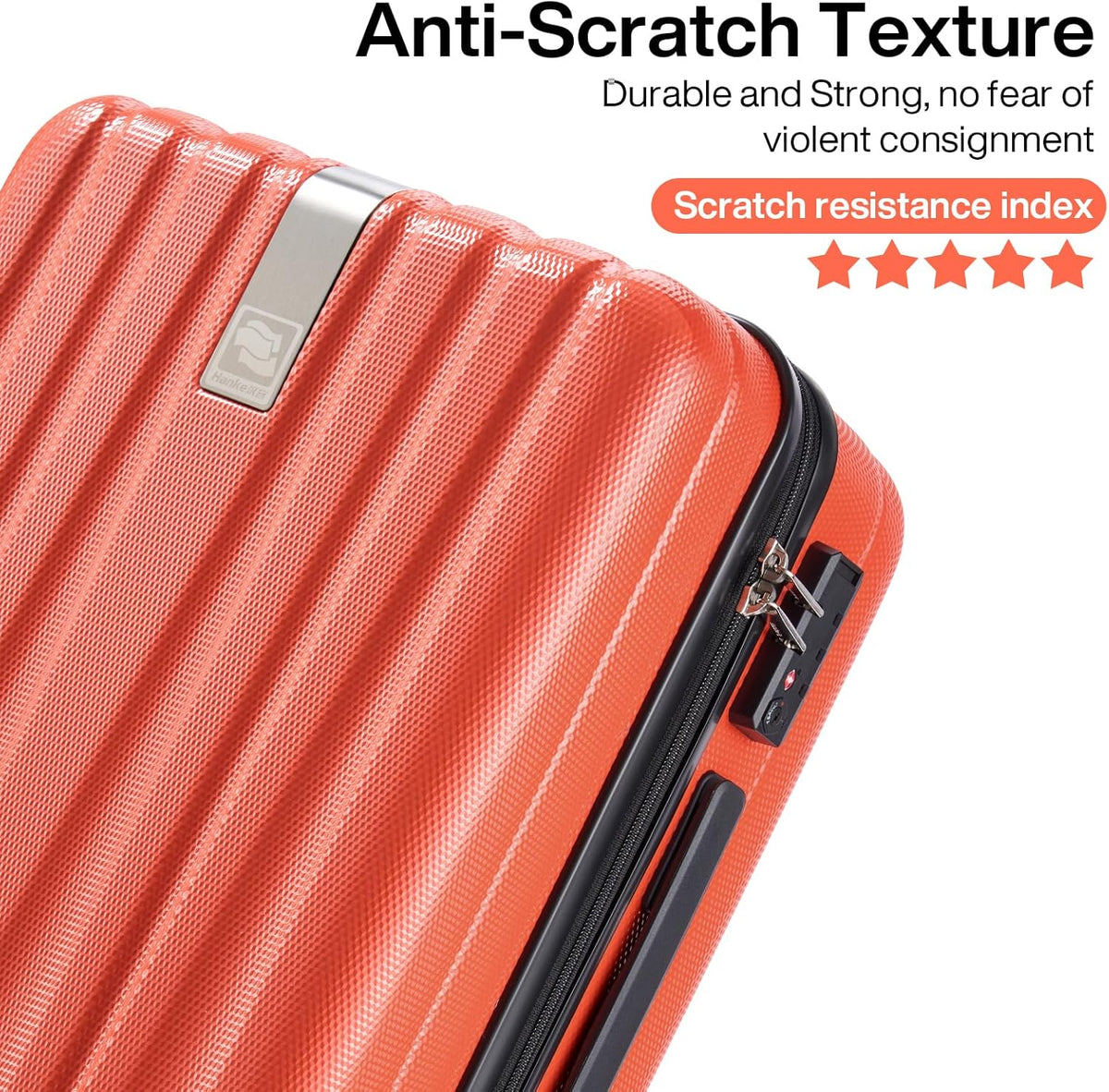 14 Inch Underseat Carry On Luggage with Wheels Hard Shell Suitcases Lightweight Small Luggage for Weekender Mini Suitcase Carry On Bag Travel Luggage for Travel Rolling Suitcase.(Orange)
