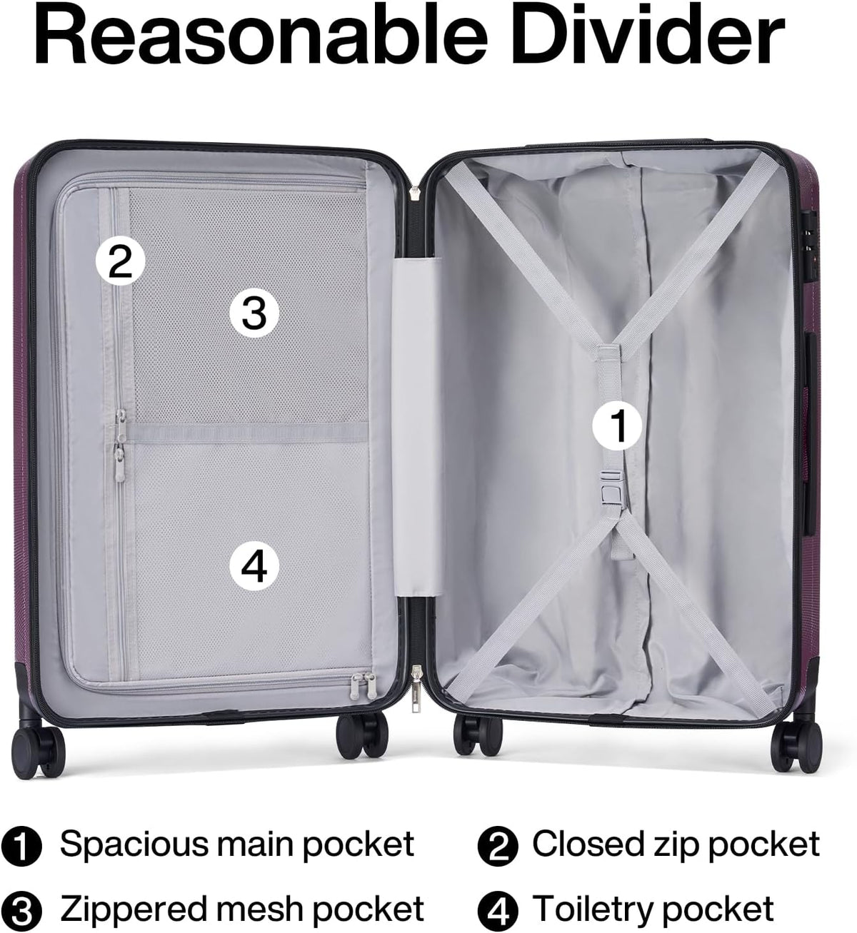 14 Inch Underseat Carry On Luggage with Wheels Hard Shell Suitcases Lightweight Small Luggage for Weekender Mini Suitcase Carry On Bag Travel Luggage for Travel Rolling Suitcase.(Orange)