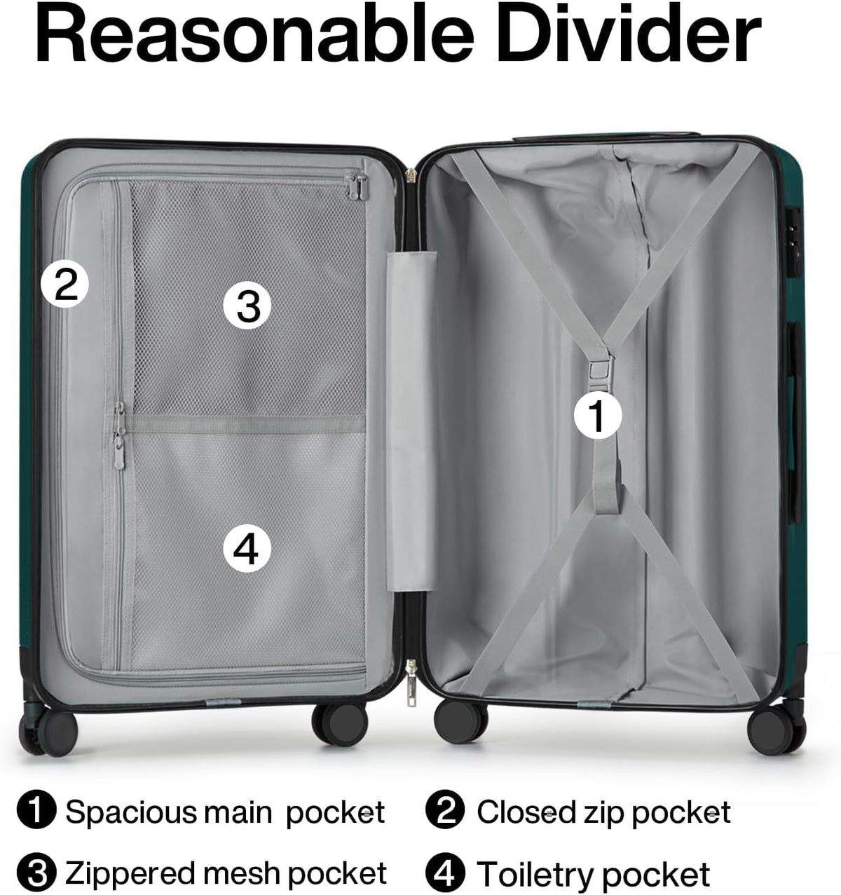 14 Inch Underseat Carry On Luggage with Wheels Hard Shell Suitcases Lightweight Small Luggage for Weekender Mini Suitcase Carry On Bag Travel Luggage for Travel Rolling Suitcase.(Orange)