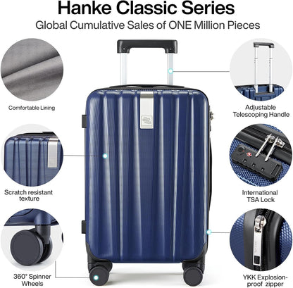 14 Inch Underseat Carry On Luggage with Wheels Hard Shell Suitcases Lightweight Small Luggage for Weekender Mini Suitcase Carry On Bag Travel Luggage for Travel Rolling Suitcase.(Orange)