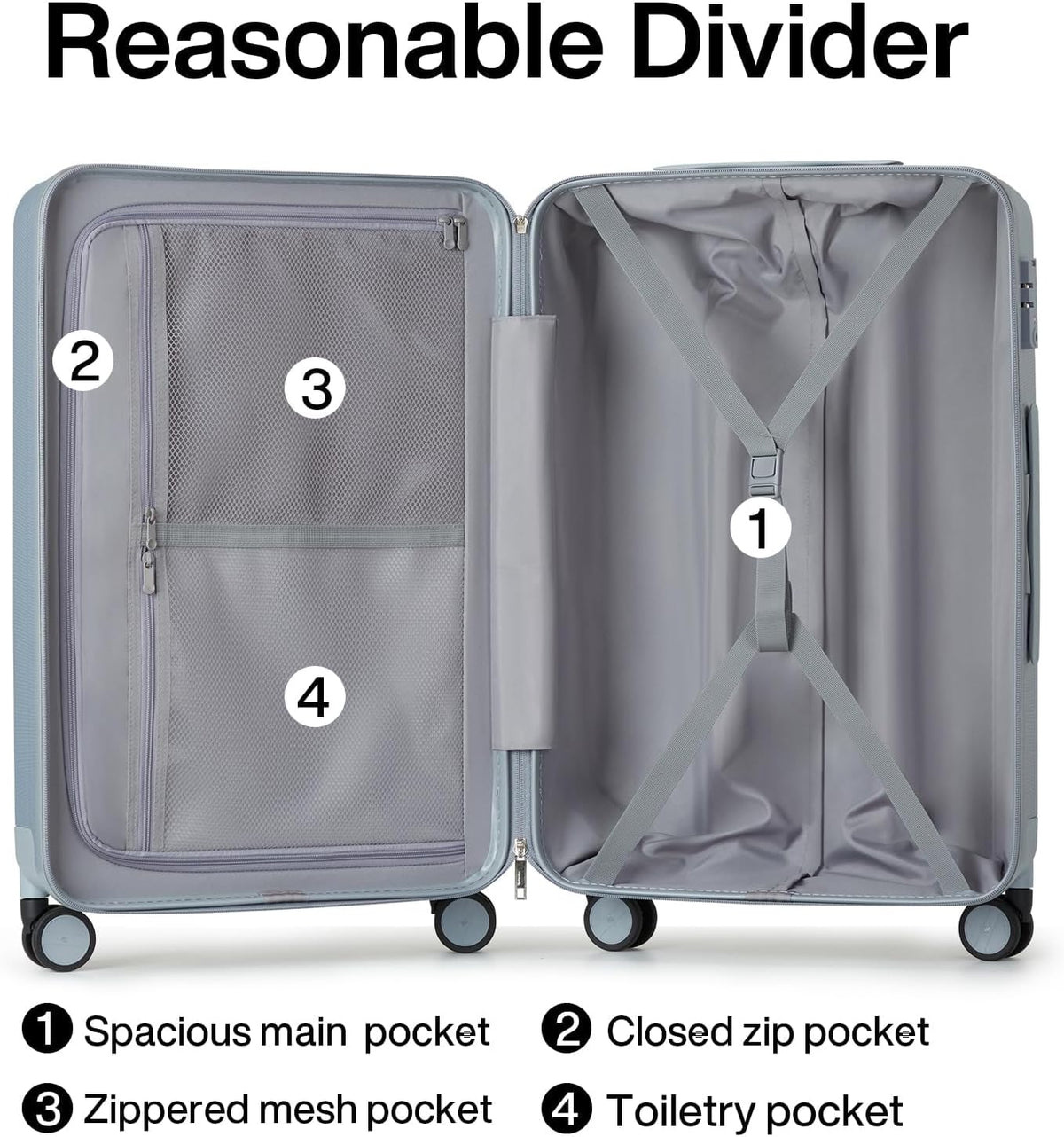 14 Inch Underseat Carry On Luggage with Wheels Hard Shell Suitcases Lightweight Small Luggage for Weekender Mini Suitcase Carry On Bag Travel Luggage for Travel Rolling Suitcase.(Orange)