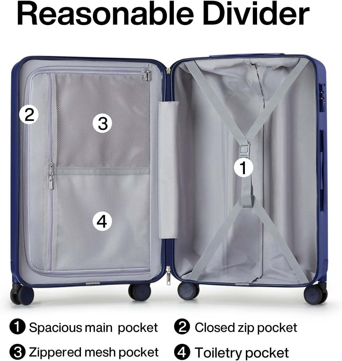 14 Inch Underseat Carry On Luggage with Wheels Hard Shell Suitcases Lightweight Small Luggage for Weekender Mini Suitcase Carry On Bag Travel Luggage for Travel Rolling Suitcase.(Orange)