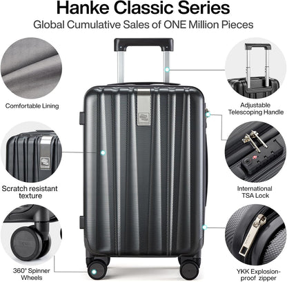 14 Inch Underseat Carry On Luggage with Wheels Hard Shell Suitcases Lightweight Small Luggage for Weekender Mini Suitcase Carry On Bag Travel Luggage for Travel Rolling Suitcase.(Orange)