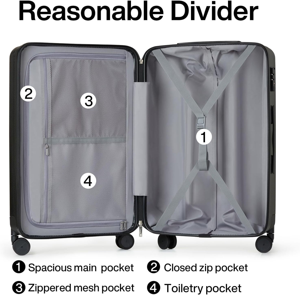 14 Inch Underseat Carry On Luggage with Wheels Hard Shell Suitcases Lightweight Small Luggage for Weekender Mini Suitcase Carry On Bag Travel Luggage for Travel Rolling Suitcase.(Orange)