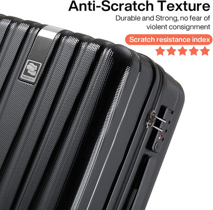 14 Inch Underseat Carry On Luggage with Wheels Hard Shell Suitcases Lightweight Small Luggage for Weekender Mini Suitcase Carry On Bag Travel Luggage for Travel Rolling Suitcase.(Orange)