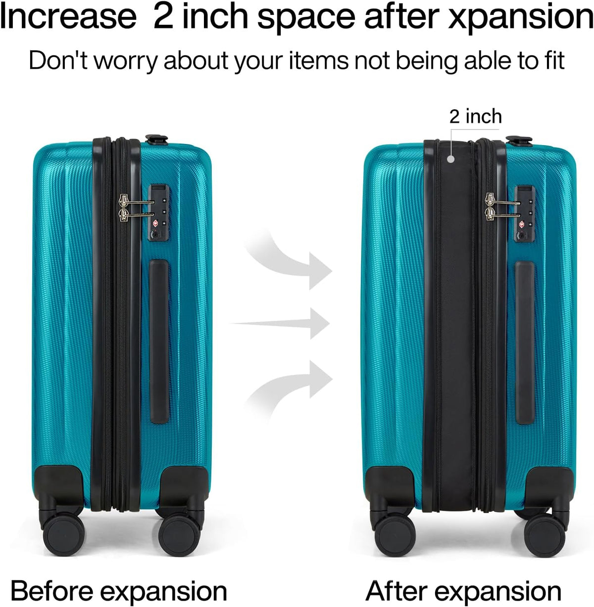 14 Inch Underseat Carry On Luggage with Wheels Hard Shell Suitcases Lightweight Small Luggage for Weekender Mini Suitcase Carry On Bag Travel Luggage for Travel Rolling Suitcase.(Orange)
