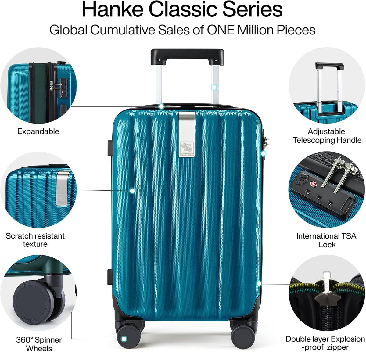 14 Inch Underseat Carry On Luggage with Wheels Hard Shell Suitcases Lightweight Small Luggage for Weekender Mini Suitcase Carry On Bag Travel Luggage for Travel Rolling Suitcase.(Orange)