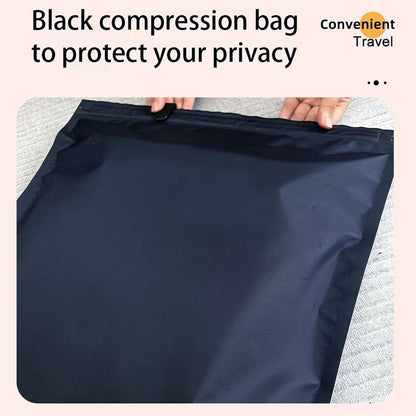 Compression Bags – Travel Luggage Space Saver Set | Vacuum Roll-Up Storage Organizer Bags For Clothes | Space-Reducing Packing Solution For Suitcases, Backpacks, Wardrobes & Home Storage | Ideal Clot