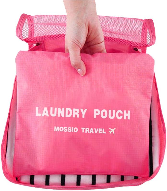 7 Set Packing Cubes with Shoe Bag - Compression Travel Luggage Organizer