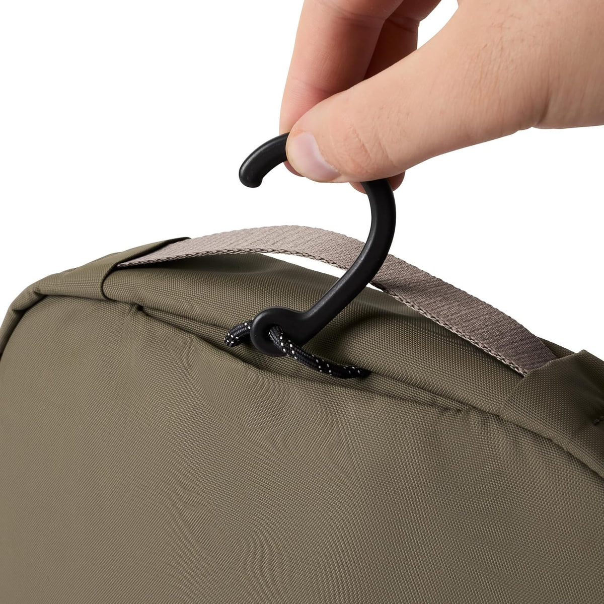 Hanging Toiletry Kit (hanging 3 liter toiletry bag for men and women, and designed for travel) - Clay