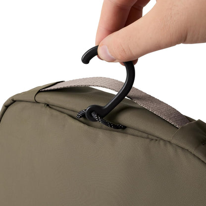 Hanging Toiletry Kit (hanging 3 liter toiletry bag for men and women, and designed for travel) - Clay