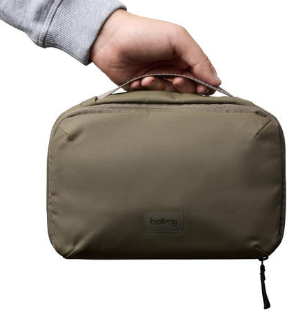 Hanging Toiletry Kit (hanging 3 liter toiletry bag for men and women, and designed for travel) - Clay
