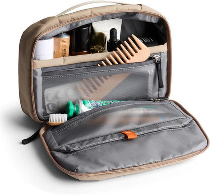 Hanging Toiletry Kit (hanging 3 liter toiletry bag for men and women, and designed for travel) - Clay