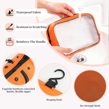 8-Piece Packing Cubes for Travel, 2026 Upgraded Durable Zippers & Reinforced Mesh, Complete Luggage Organizer Set with Shoe/Toiletry/Laundry Bags, 4 Sizes for Suitcase, Men Women, (Purple)
