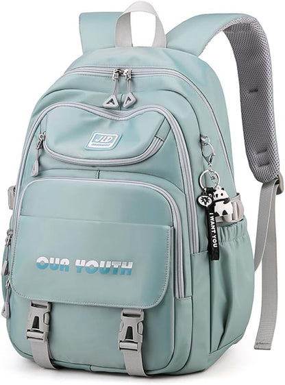 University Bookbag copmuter Daypack Backpack Outdoor Bag Waterproof Travel Notebook College Backpack woman (Purple)