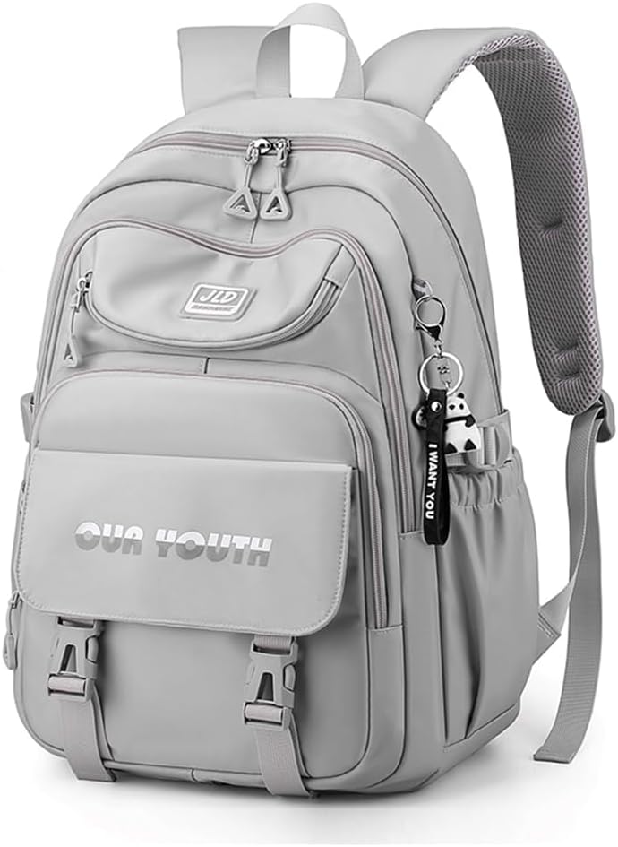 University Bookbag copmuter Daypack Backpack Outdoor Bag Waterproof Travel Notebook College Backpack woman (Purple)