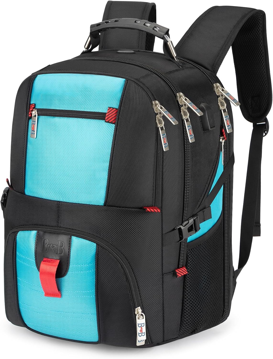 17x13x8 Inches Laptop College Travel Backpacks for Men Women, Under-Seat Backpack for JetBlue, Spirit, Frontier(Black)