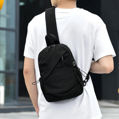 5L Crossbody Sling Bag, 11 Inch Tablet | 600D Water Resistant Urban Lightweight One Shoulder Backpack, Travel, Commuting, Walking, 31 to 44 Inches Adjustable Strap