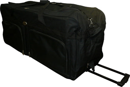 30'/36"/42" 1200 D Heavy Duty Polyester Rolling Duffel Bag (42)