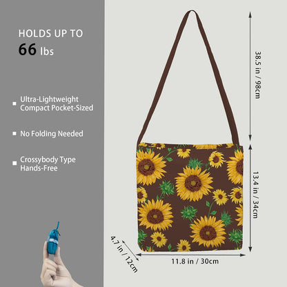 Reusable Grocery Shopping Bag -Travel Tote Bag - Foldable Compact Sturdy Bags