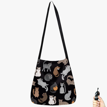 Reusable Grocery Shopping Bag -Travel Tote Bag - Foldable Compact Sturdy Bags