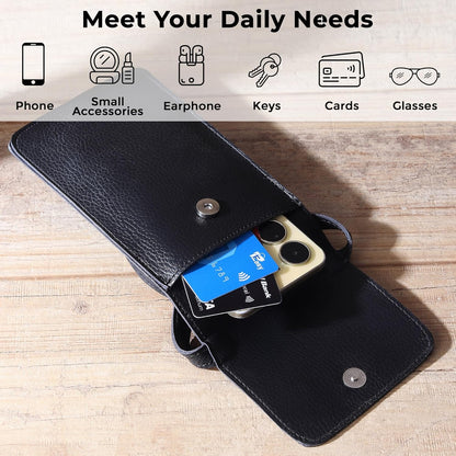 Small Crossbody Bags for Women – Cell Phone Purse with Strap, Compact Wallet Shoulder Bag for Travel & Everyday Use