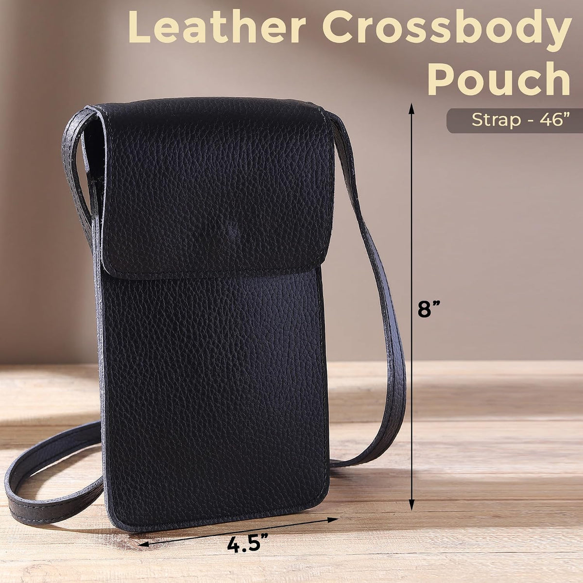 Small Crossbody Bags for Women – Cell Phone Purse with Strap, Compact Wallet Shoulder Bag for Travel & Everyday Use