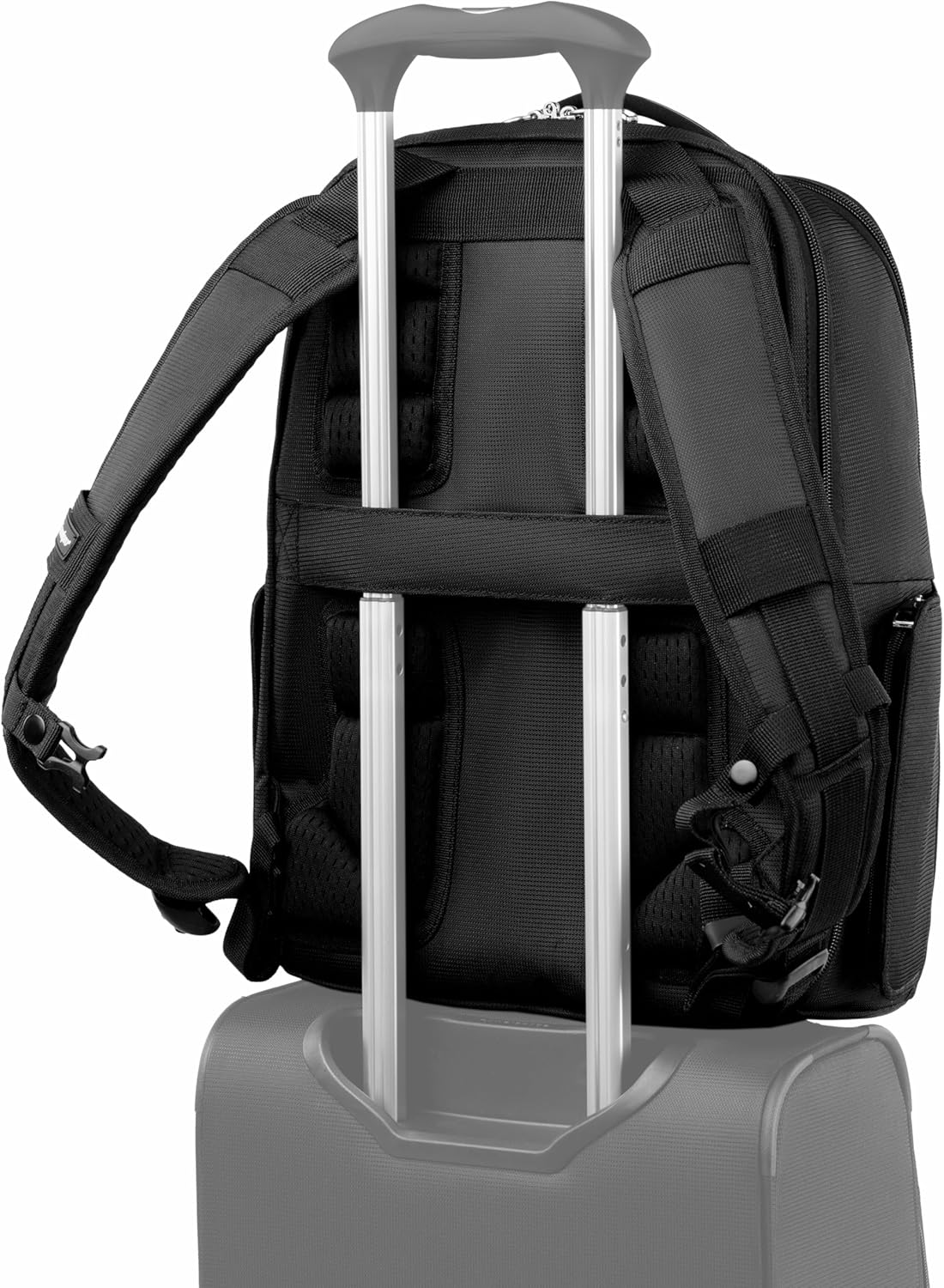 Maxlite Lightweight Laptop Backpack, Fits 15" Laptop & 11" Tablet, Water-Resistant, 18-Inch — Black