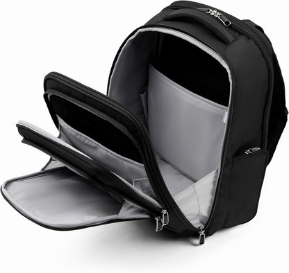 Maxlite Lightweight Laptop Backpack, Fits 15" Laptop & 11" Tablet, Water-Resistant, 18-Inch — Black