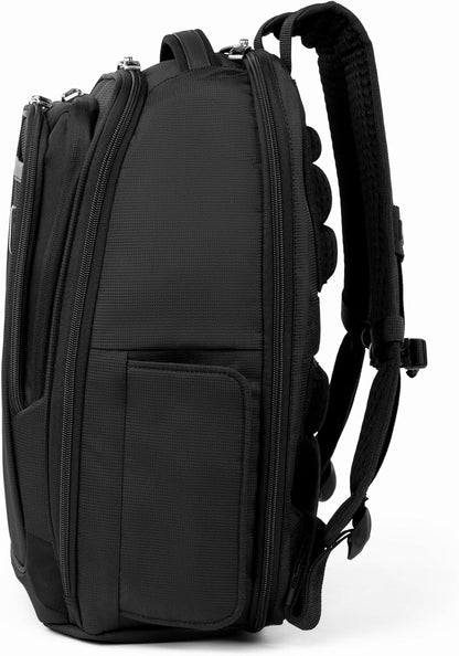 Maxlite Lightweight Laptop Backpack, Fits 15" Laptop & 11" Tablet, Water-Resistant, 18-Inch — Black