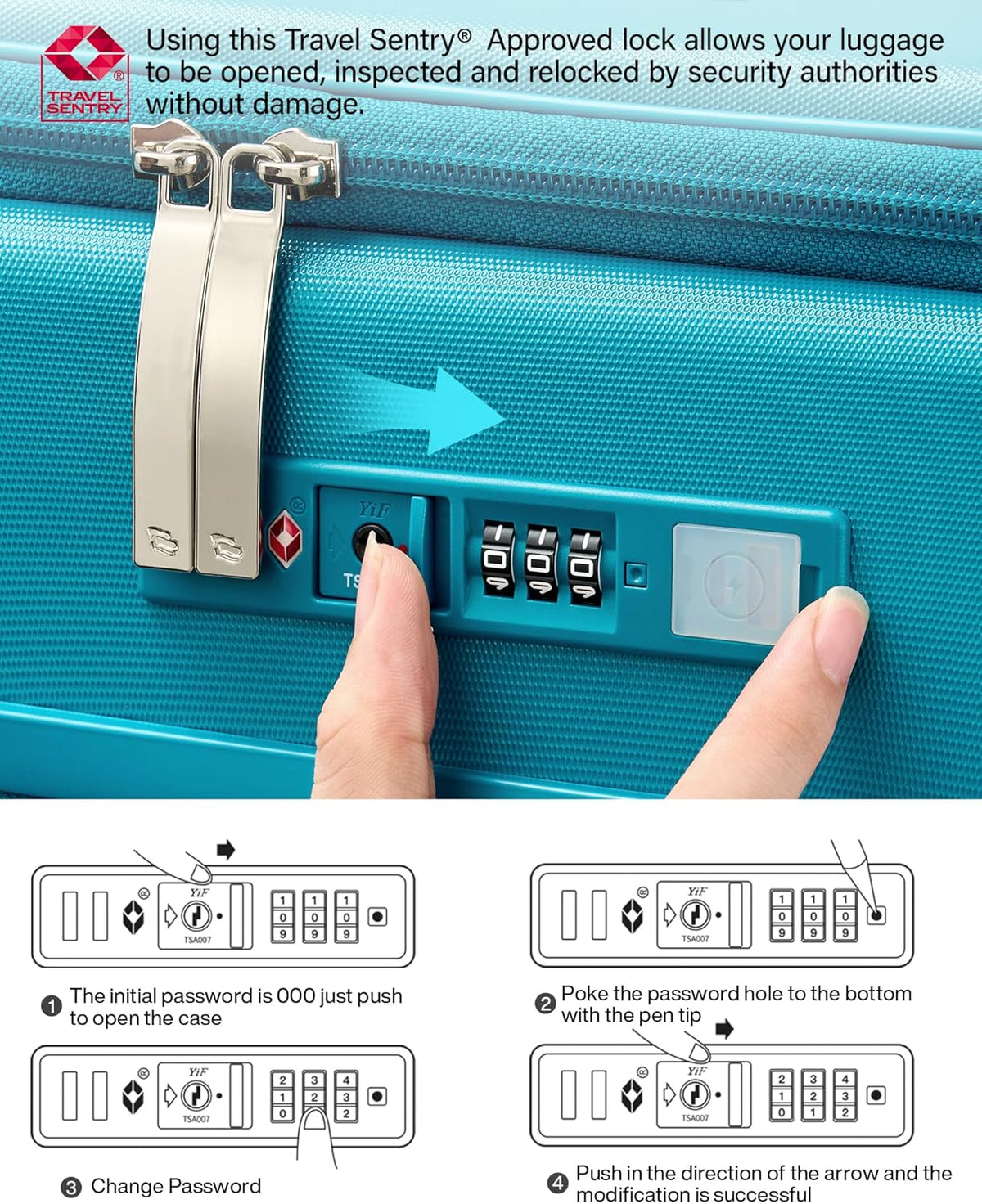 20 Inch Carry On Luggage with Cup Holder and USB Charging Port, Top Opening Hard Shell Suitcase with Wheels, Aluminum Frame Trunk Luggage with TSA Lock & Dividers for Travel, Smoke White