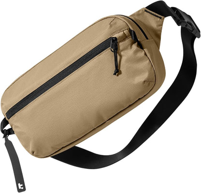 3.5L X-Pac Sling Bag with RFID Blocking Crossbody Pack for Men Women | EDC Minimalist Shoulder Bag, Water-resistant Lightweight Carrying Waist Fanny Pack for Travel, Daily Commute, Hiking, Walking