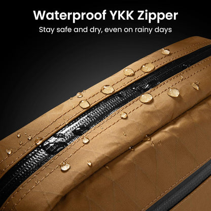 3.5L X-Pac Sling Bag with RFID Blocking Crossbody Pack for Men Women | EDC Minimalist Shoulder Bag, Water-resistant Lightweight Carrying Waist Fanny Pack for Travel, Daily Commute, Hiking, Walking