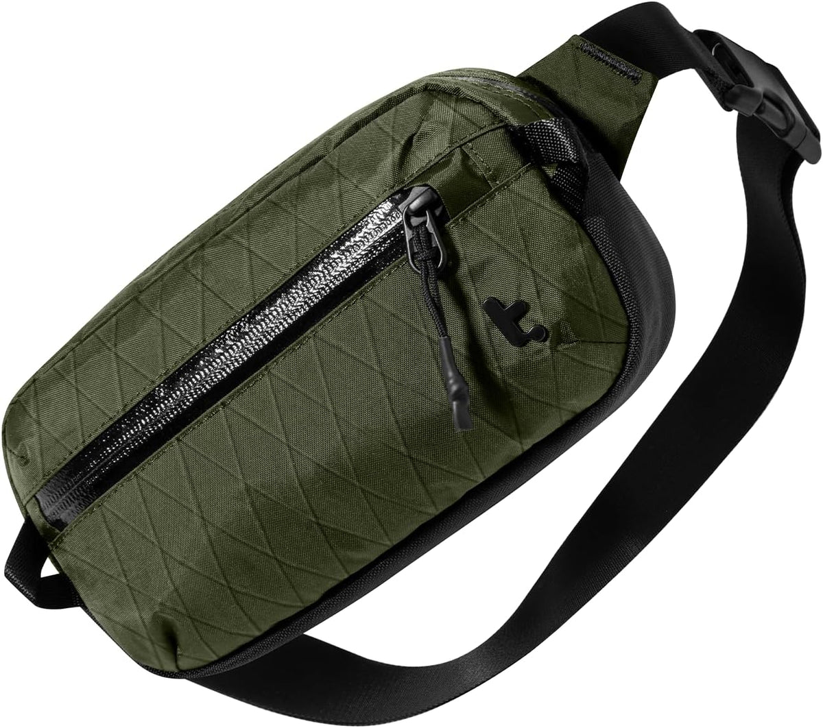 3.5L X-Pac Sling Bag with RFID Blocking Crossbody Pack for Men Women | EDC Minimalist Shoulder Bag, Water-resistant Lightweight Carrying Waist Fanny Pack for Travel, Daily Commute, Hiking, Walking
