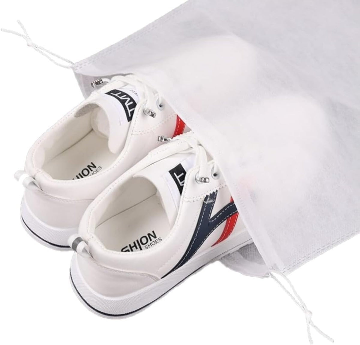 Gladiolus hybridus 30 eco-friendly travel shoe bag storage bags, non-woven breathable dust-proof with rope, suitable for storing shoes and isolate dust keep bags clean tidy (11.8in X 15.74in)