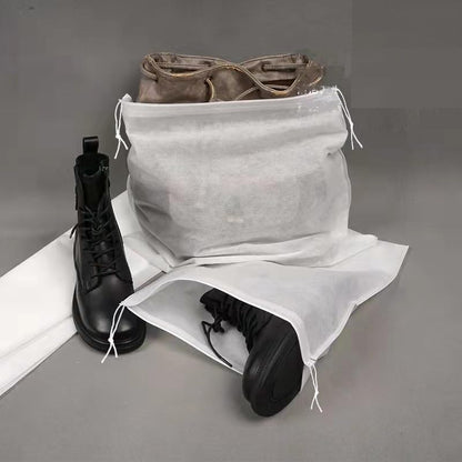 Gladiolus hybridus 30 eco-friendly travel shoe bag storage bags, non-woven breathable dust-proof with rope, suitable for storing shoes and isolate dust keep bags clean tidy (11.8in X 15.74in)