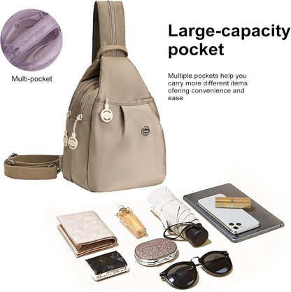 Convertible Backpack,Sling Bags for Women 3 in 1 Anti-theft Travel Tote Bag,Crossbody Back Pack Purse Frontaley Commuter Convenient Bag