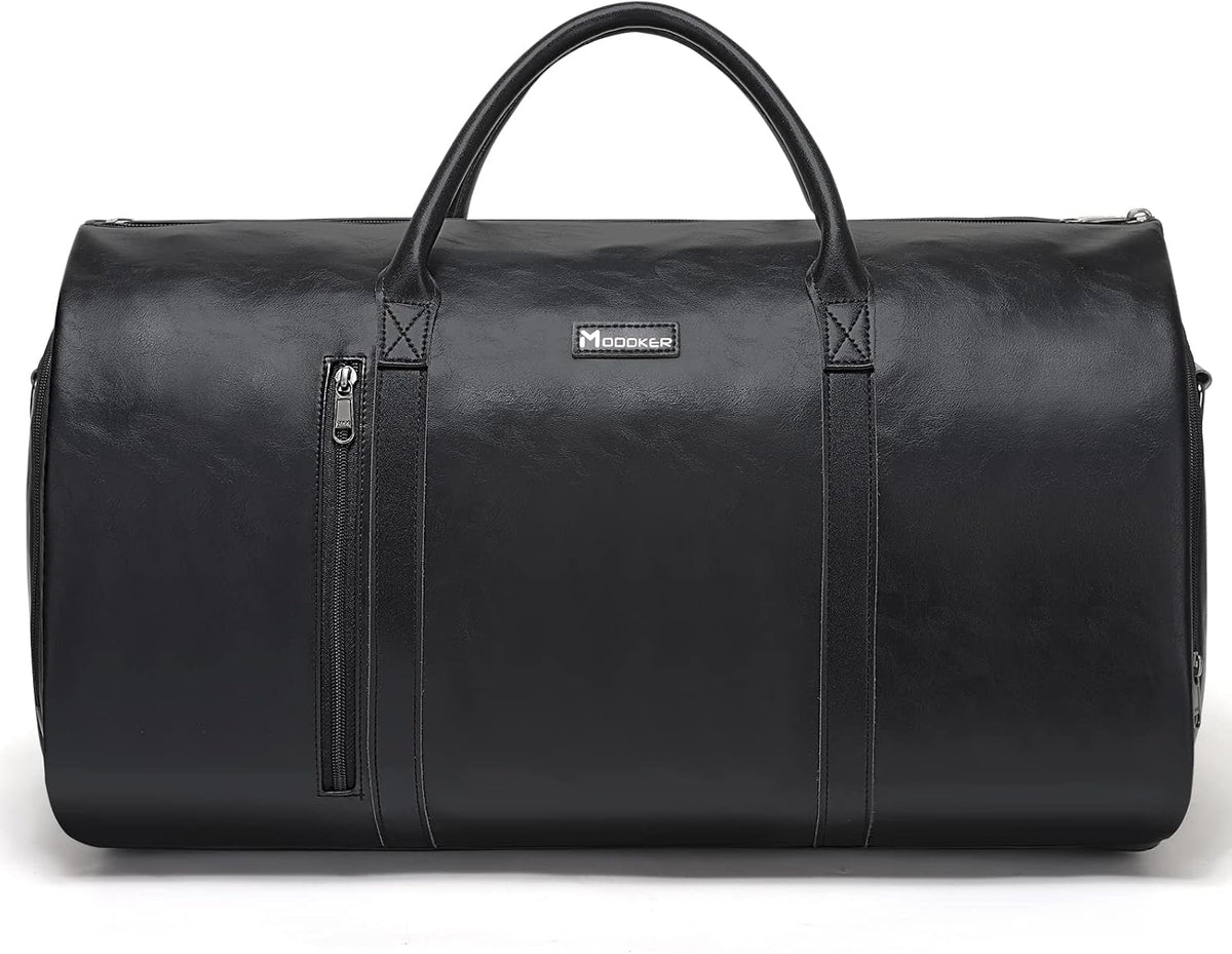 Convertible Garment Bag, Carry-On Suit Bag with Shoulder Strap | 2-in-1 lightweight garment travel bag for men and women, suit bag with shoulder strap for weekend getaways