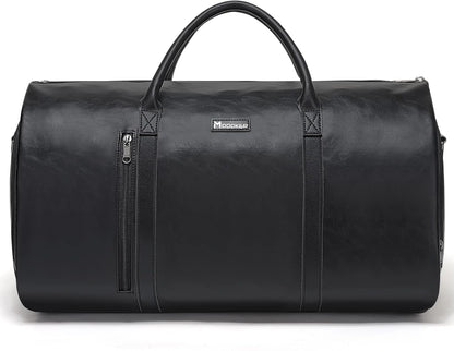 Convertible Garment Bag, Carry-On Suit Bag with Shoulder Strap | 2-in-1 lightweight garment travel bag for men and women, suit bag with shoulder strap for weekend getaways
