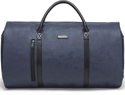Convertible Garment Bag, Carry-On Suit Bag with Shoulder Strap | 2-in-1 lightweight garment travel bag for men and women, suit bag with shoulder strap for weekend getaways