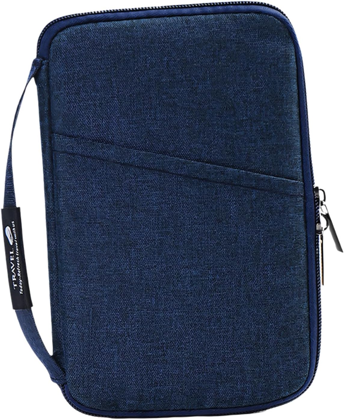 Passports Holder Travel Organizers with Multiple Pockets for Documents and Cards Oxford Fabric Storage Bag Passports Cover