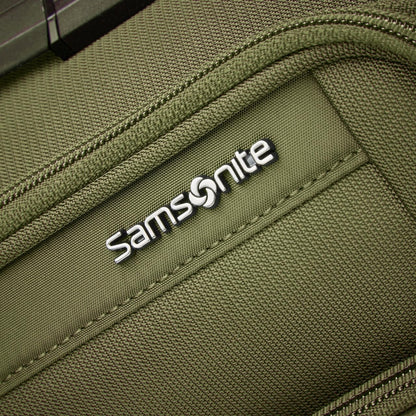 Lineate Softside Expandable Luggage with Spinner Wheels, Carry-on, Cedar Green