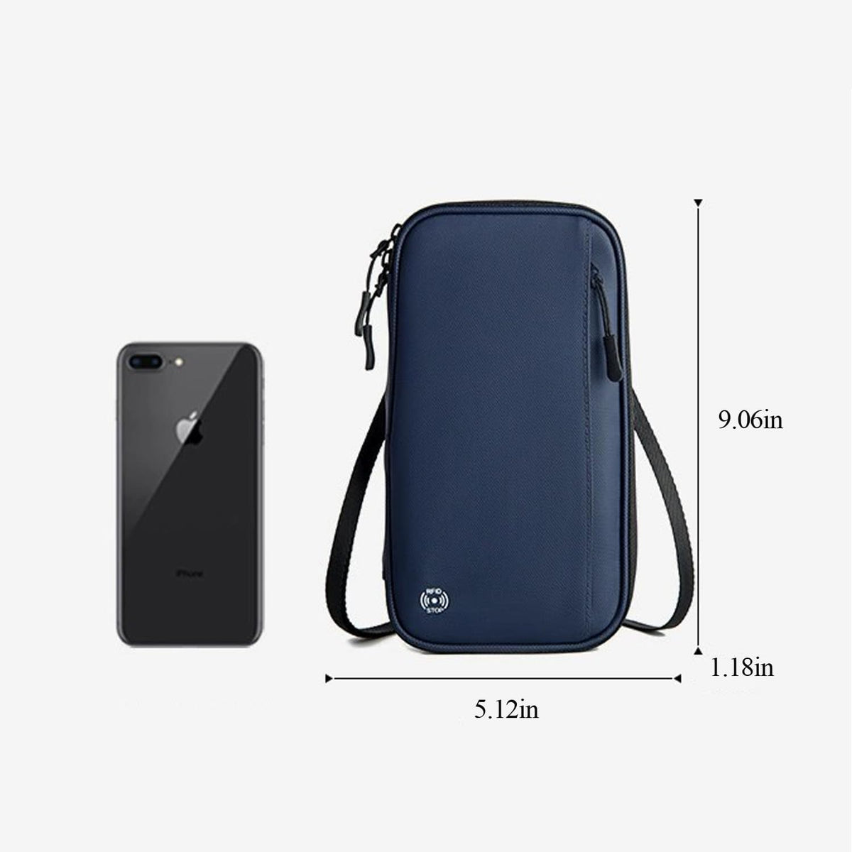 RFID Blocking Family Passport Holder, Multi-functional Travel Document Organizer, for Women, Men, and Families