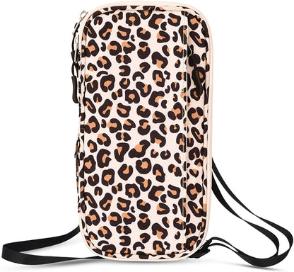 RFID Blocking Family Passport Holder, Multi-functional Travel Document Organizer, for Women, Men, and Families