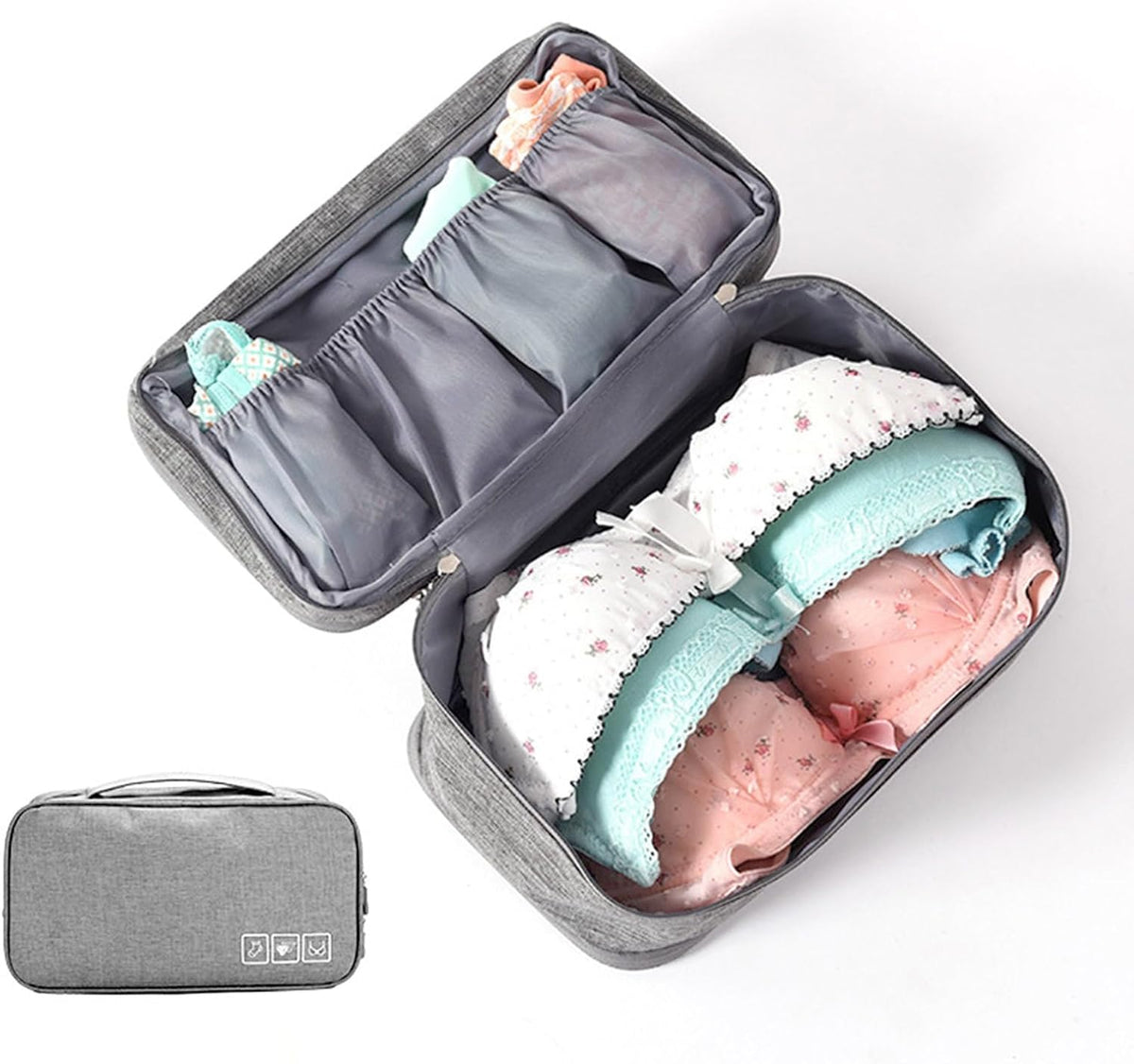 Travel Multi-Function Underwear Storage Bag Portable Bra Socks Lingerie Accessories Pack Cube Toiletry Bags